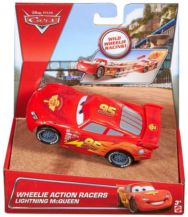 Cars - Natahovací autíčka Lightning Mcqueen