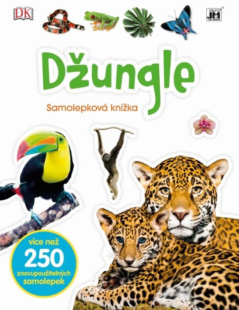 Kniha se samolepkami - Džungle