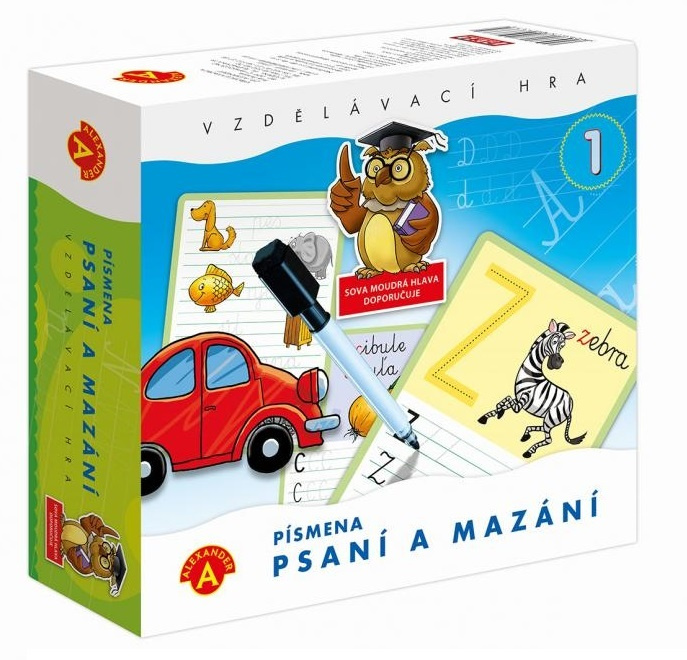 Hra - Psaní a mazání 1 - Písmenka
