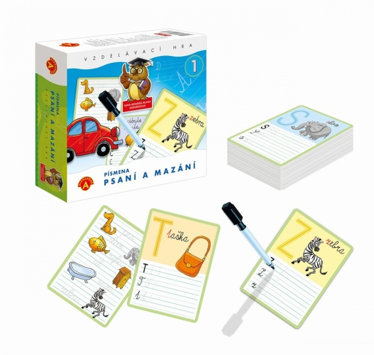 Hra - Psaní a mazání 1 - Písmenka
