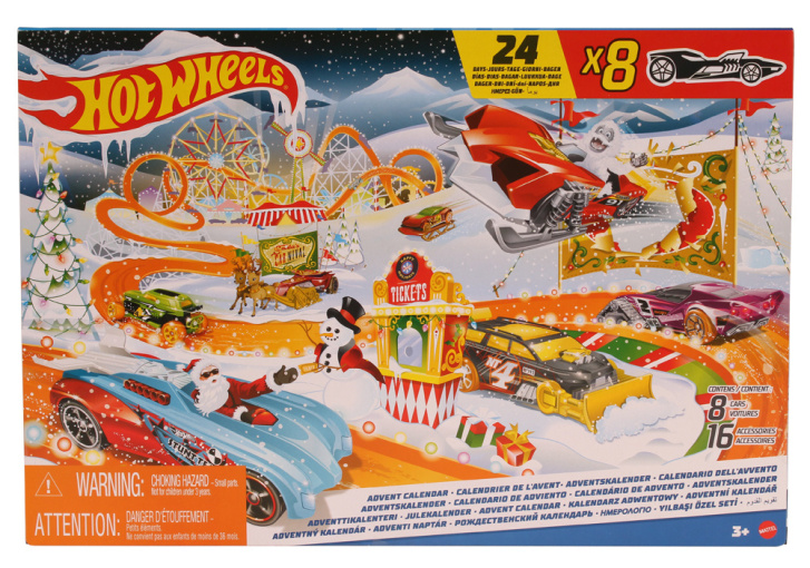 Hot Wheels – Adventní kalendář
