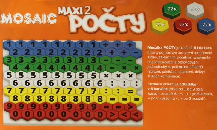 Mozaika Maxi 2 - Počty