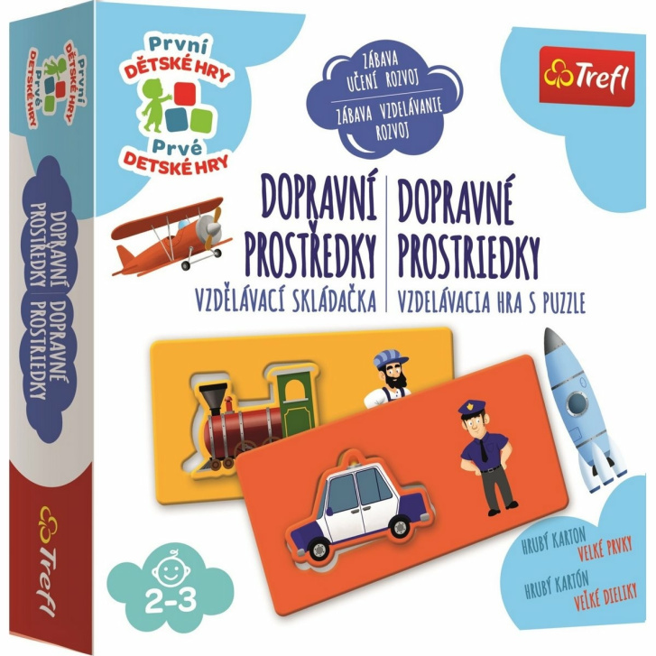 První dětské hry – Dopravní prostředky