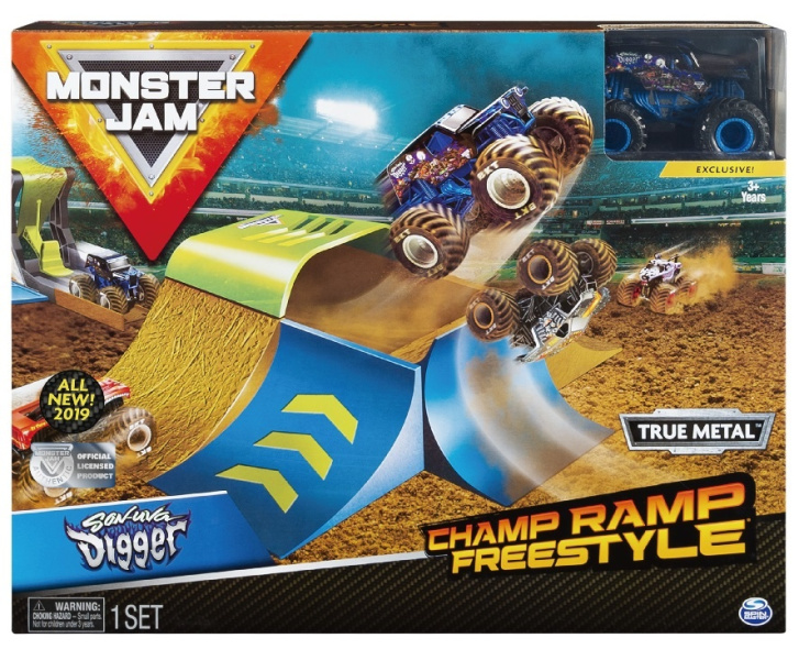 Monster Jam - Freestylová rampa herní set