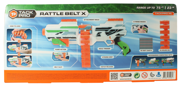 Pistole Tack Pro Rattle Belt X
