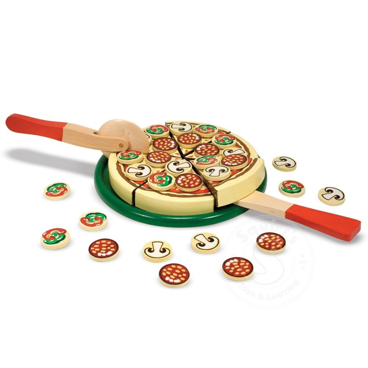 Dřevěná pizza