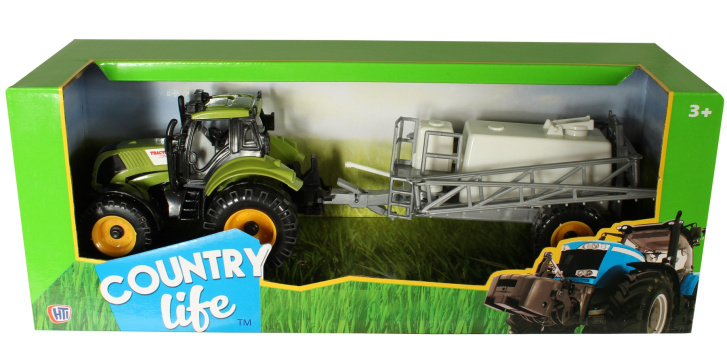 Traktor s přívěsem