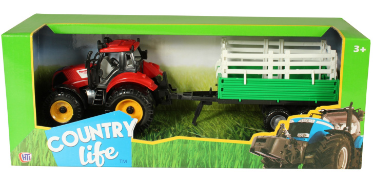 Traktor s přívěsem