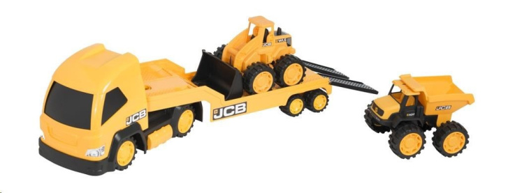 Transportér těžké techniky JCB