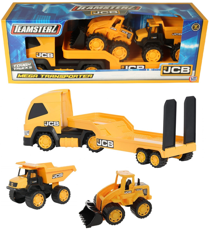 Transportér těžké techniky JCB