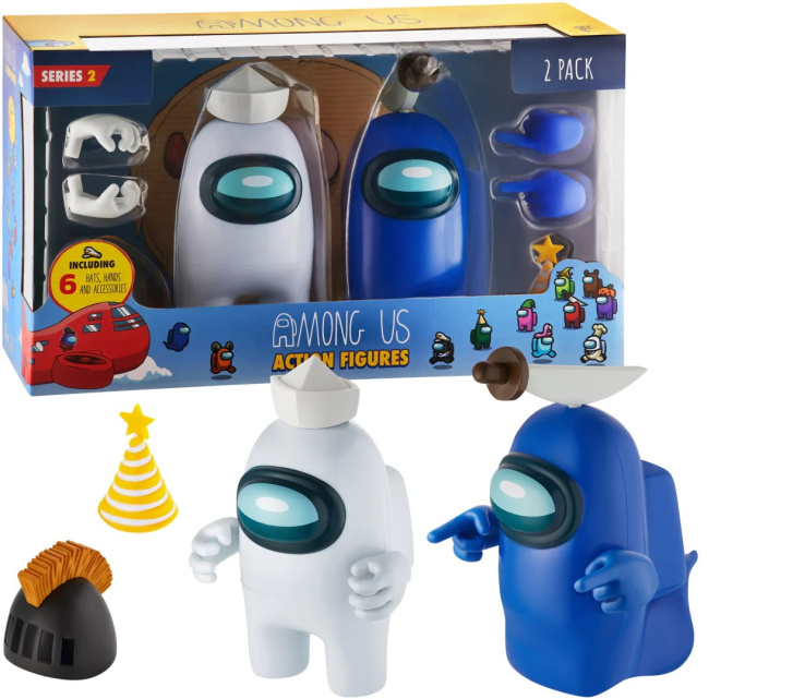 Among Us – Souprava 2 figurek s doplňky Asst B