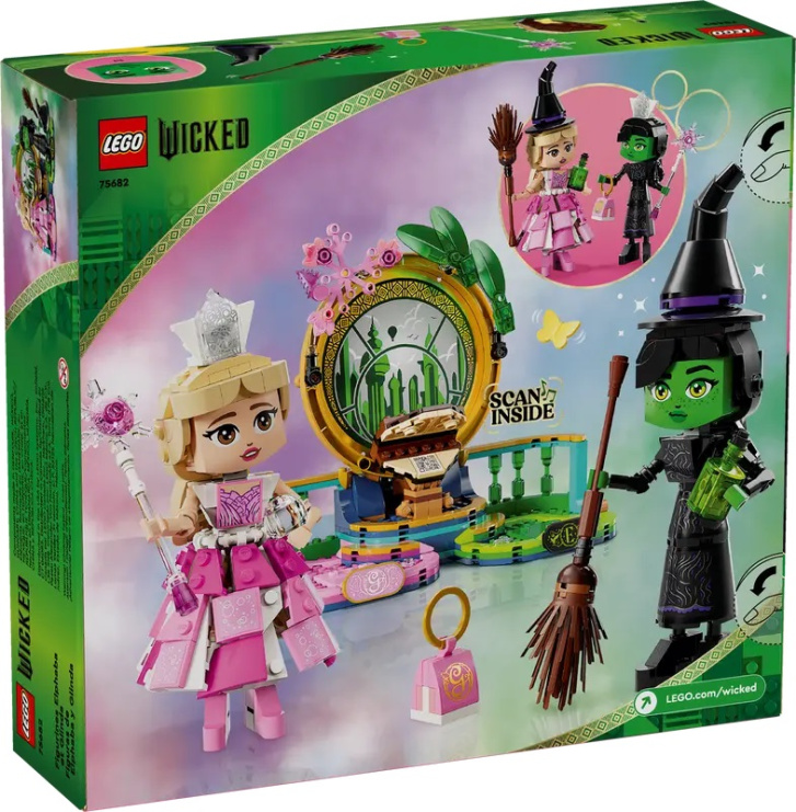 75682 Lego Wicked – Figurky Elphaby a Glindy