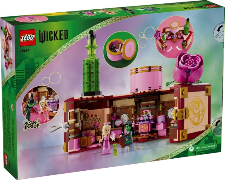 75683 Lego Wicked – Studentská kolej Glindy a Elphaby