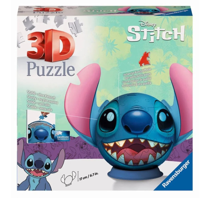 3D Puzzle – Stitch