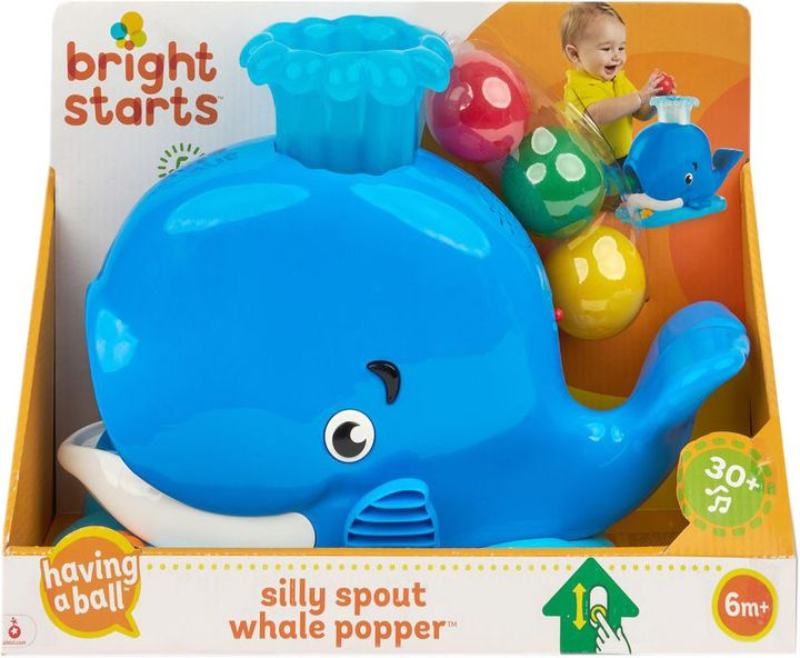 Bright Starts - Velryba s míčky
