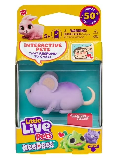 Little Live Pets – Interaktivní zvířátko Scampee Mouse