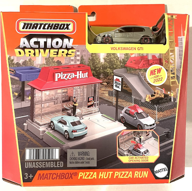 Matchbox - Stanice s vozidlem