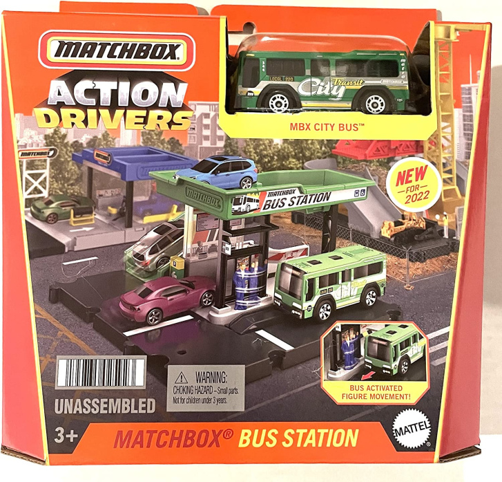 Matchbox - Stanice s vozidlem