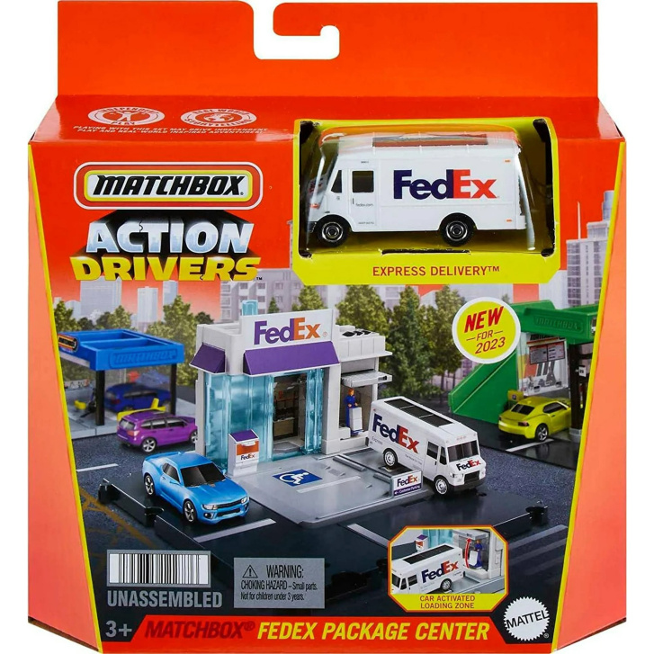 Matchbox - Stanice s vozidlem
