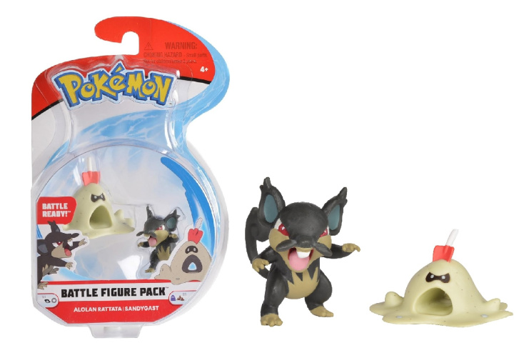 Pokémon – Figurka Alolan Rattata/Sandygast