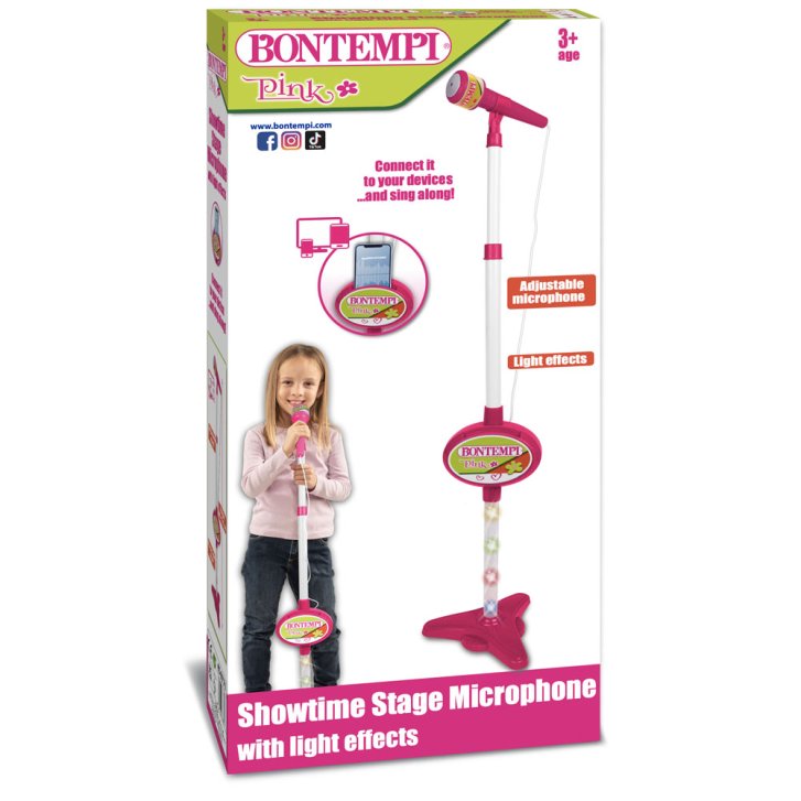 Bontempi – Elektrický mikrofon se stojanem
