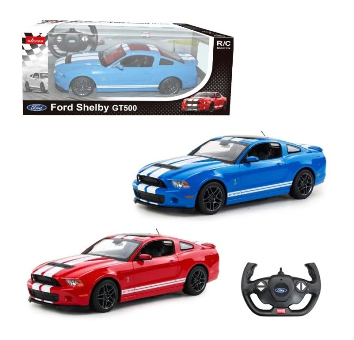 RC - Ford Shelby GT500 1:14 Červené