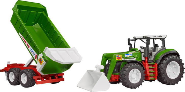 Bruder Roadmax – Traktor XT 5000 s vlečkou