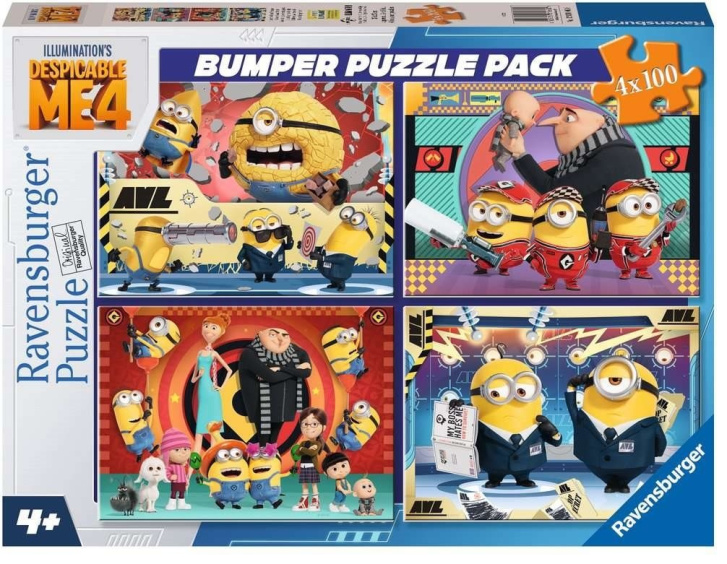 Puzzle 4 x 100 – Já padouch