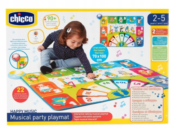 Chicco – Hudební podložka 2v1