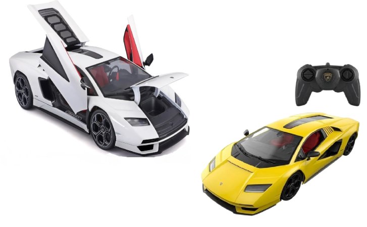 RC - Lamborghini Countach LPI 800-4 1:16 Bílé
