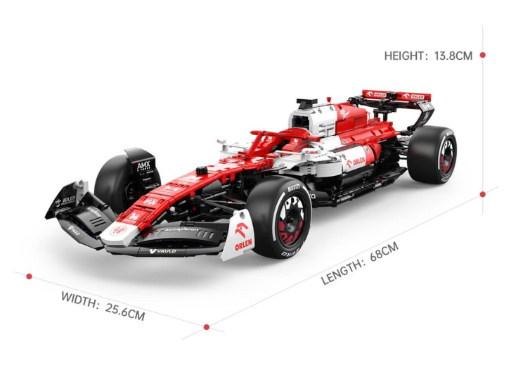 R/C Stavebnica Alfa Romeo F1 C42 1:8