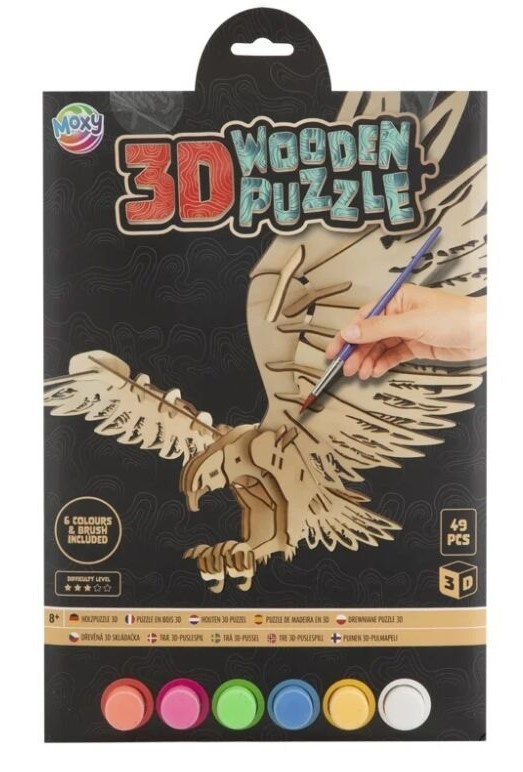 3D dřevěné puzzle