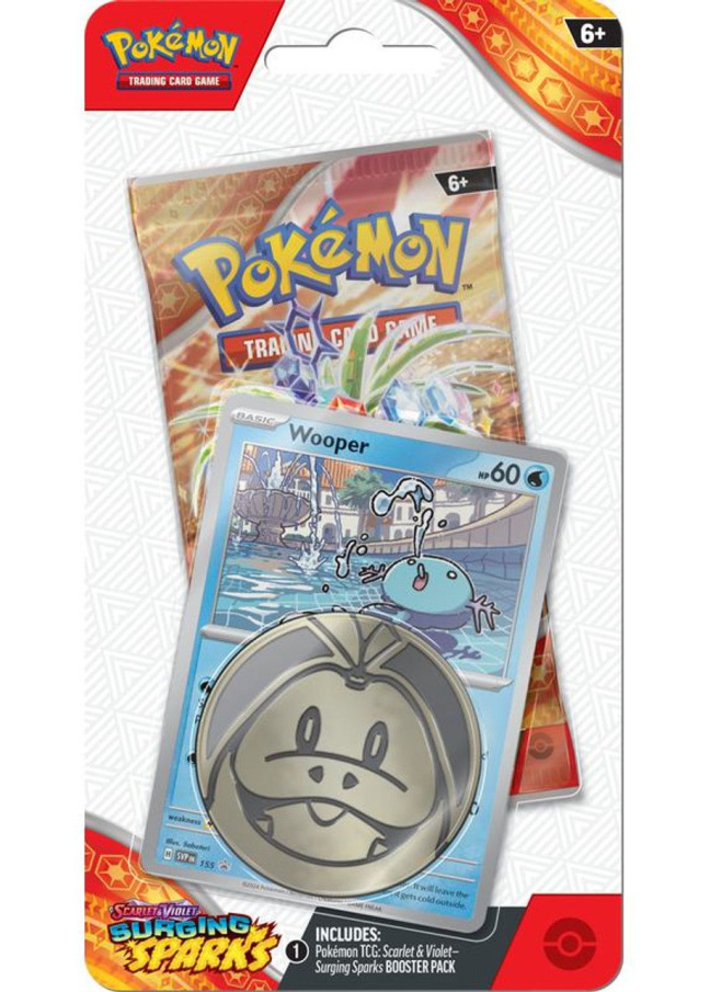 Pokémon TCG: SV08 Surging Sparks – Checklane Blister
