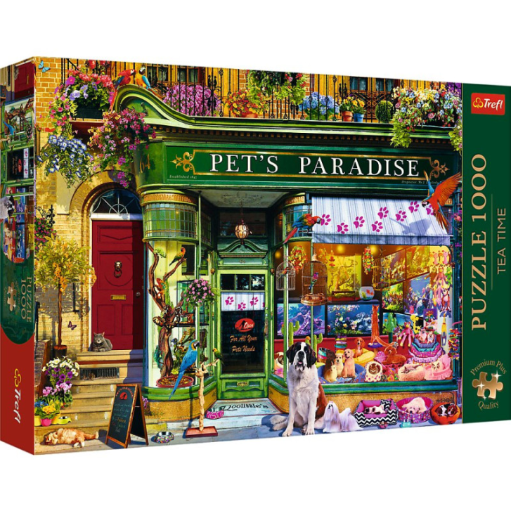 Puzzle 1000 – Ráj pro zvířata