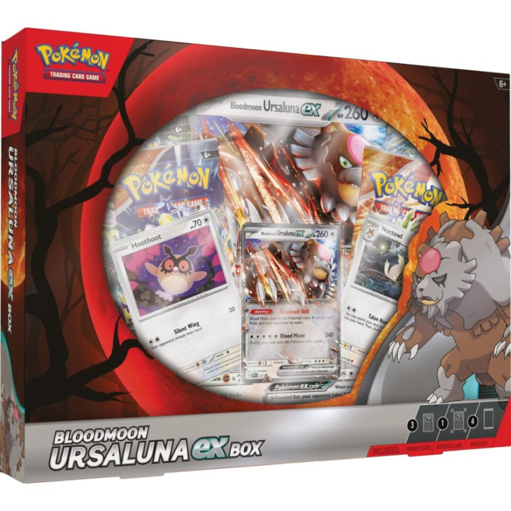 Pokémon TCG: Bloodmoon Ursalana Ex Box