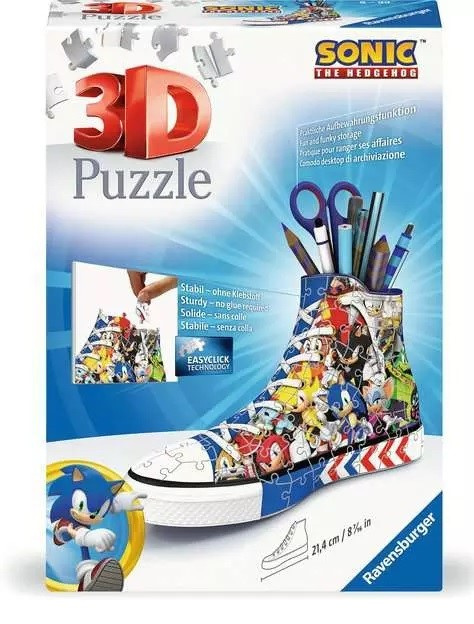 3D Puzzle Sonic - Teniska
