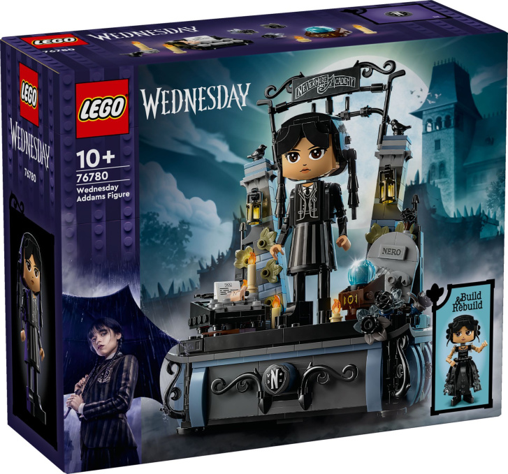 76780 Lego Wednesday – Figurka: Wednesday Addamsová