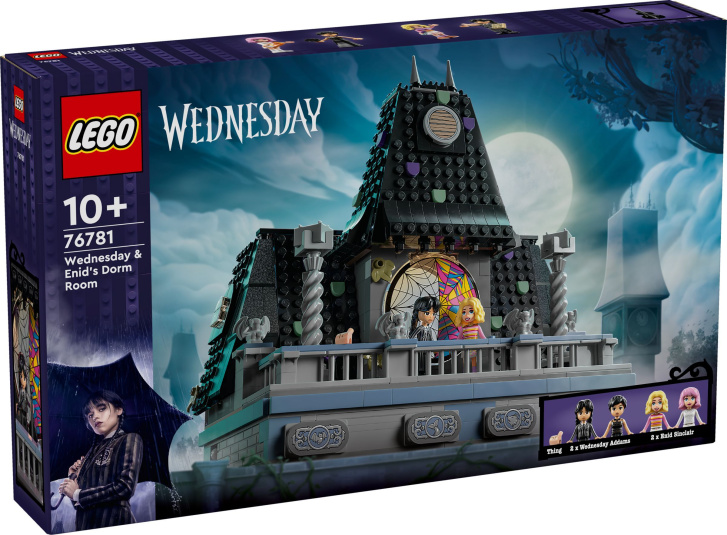 76781 Lego Wednesday – Pokoj Wednesday a Enid