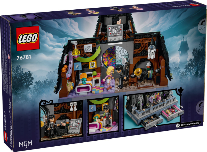 76781 Lego Wednesday – Pokoj Wednesday a Enid