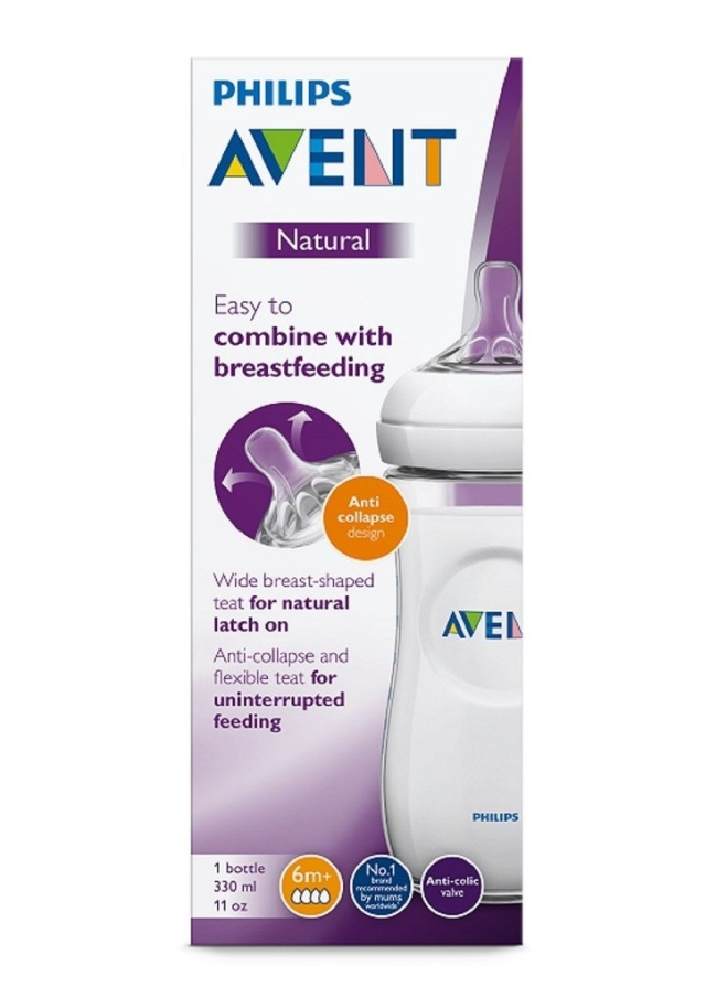 Láhev Avent Natural 330 ml