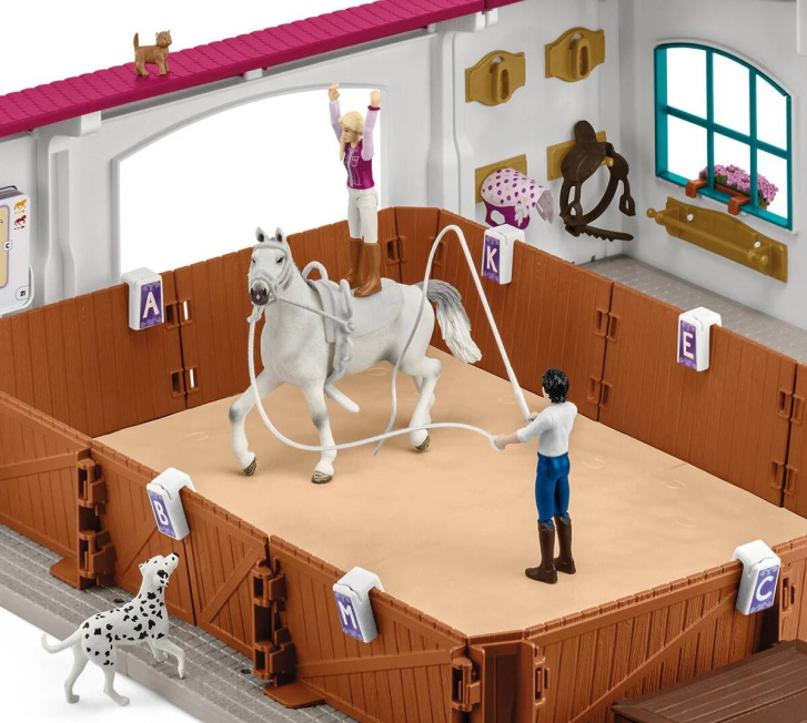 Schleich – Jezdecká aréna s doplňky 42639
