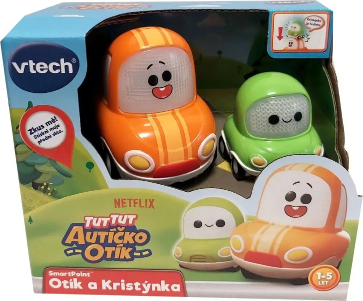 VTech - Tut Tut Autíčko Otík - Otík a Kristýnka