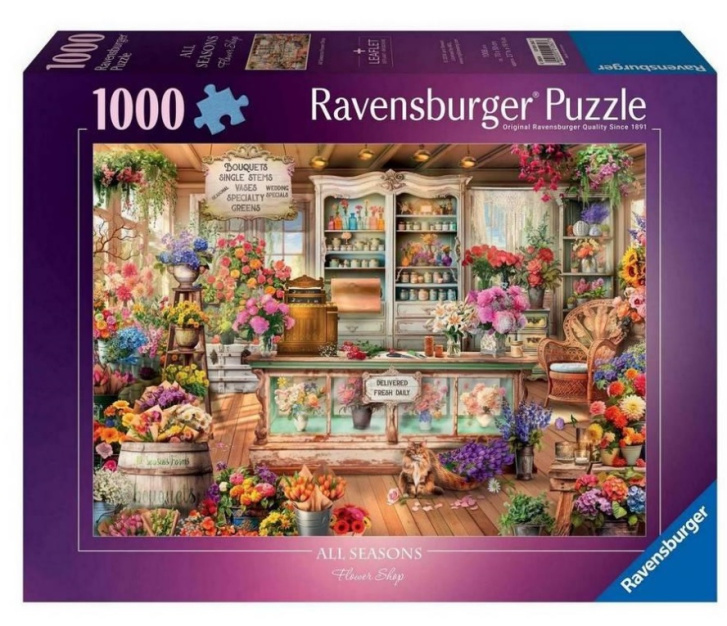 Puzzle 1000 – Květinářství