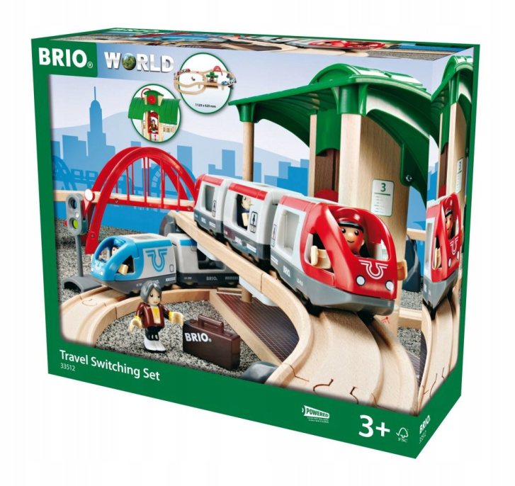 Brio – Dřevěná vláčkodráha