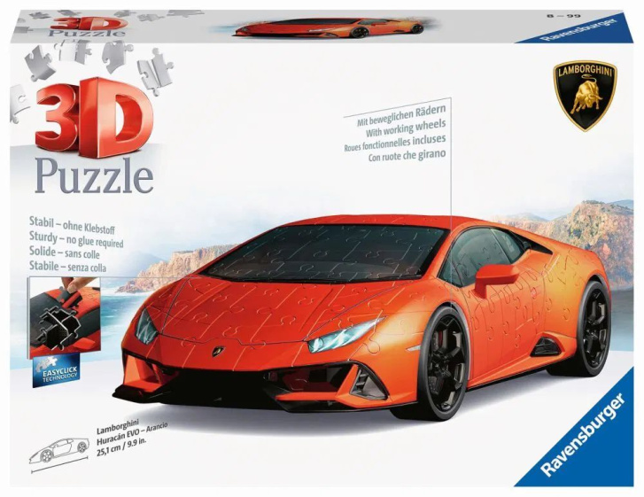 3D Puzzle – Lamborgini Huracán EVO
