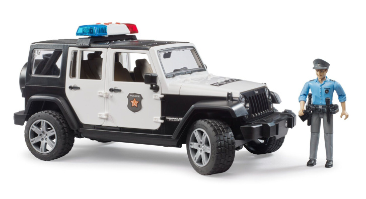 Bruder – Policejní Jeep Wrangler Rubicon