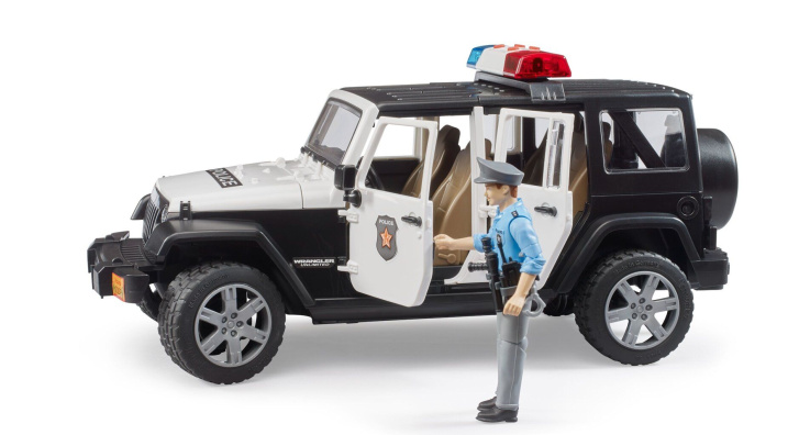 Bruder – Policejní Jeep Wrangler Rubicon