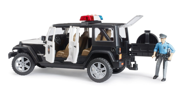 Bruder – Policejní Jeep Wrangler Rubicon