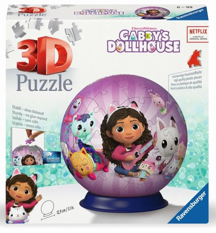 3D Puzzle - Gabby's Dollhouse