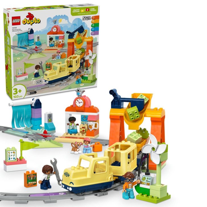 10428 Lego Duplo – Velký interaktivní komunitní vláček